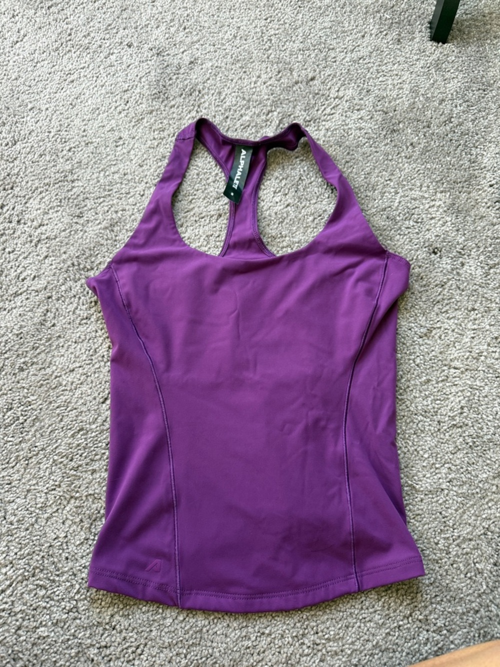 Alphalete Plum Purple Racerback Workout Tank